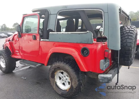 2005 Jeep Wrangler Unlimited z USA, uszkodzony, nr VIN 1J4FA44SX5P300714